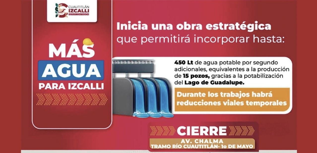 DANIEL SERRANO ANUNCIA PROYECTO QUE TRANSFORMARÁ EL ABASTO DE AGUA EN CUAUTITLÁN IZCALLI